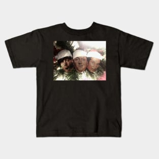 The Three Stooges Merry Christmas Kids T-Shirt